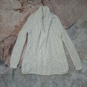 Merona Women's Light Gray Cardigan Sweater